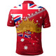 Australia Polo Shirt - Anzac Day Lest We Forget Australian Red Ensign