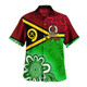 Vanuatu Hawaiian Shirt - Custom Vanuatu Seal With Aboriginal Patterns Style