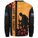 Australia Sweatshirt Lest We Forget Sunset Simple Style