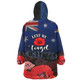 Australia Snug Hoodie - Anzac Day Soldier With Poppies Flowers