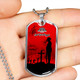 Australia Anzac Day Dog Tag Anzac Day Poppy Flower