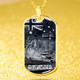Australia Anzac Day Dog Tag Remember All The Battles Fought