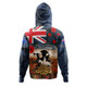 Australia Hoodie Anzac Day Lest We Forget Remembrance Day Soldier Poppy Flower2