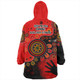 Australia Snug Hoodie Aboriginal Indigenous Naidoc Week Simple