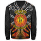 Australia Sweatshirt Naidoc Week Aboriginal Pattern Hand Symbols