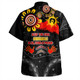 Australia Hawaiian Shirt Aboriginal Indigenous Naidoc Week Dreamtime Dot Painting With Flag