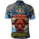 North Queensland Cowboys Polo Shirt Celebrating Naidoc Week 2024 Aboriginal Dot Art Inspired