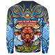 North Queensland Cowboys Sweatshirt Celebrating Naidoc Week 2024 Aboriginal Dot Art Inspired