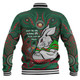 South Sydney Rabbitohs Baseball Jacket Celebrating Naidoc Week 2024 Aboriginal Dot Art Inspired