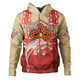 Redcliffe Dolphins Hoodie Aboriginal Inspired Naidoc Symbol Pattern