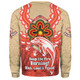 Redcliffe Dolphins Sweatshirt Aboriginal Inspired Naidoc Symbol Pattern