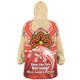 Redcliffe Dolphins Snug Hoodie Aboriginal Inspired Naidoc Symbol Pattern