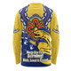 Parramatta Eels Long Sleeve T-shirt Aboriginal Inspired Naidoc Symbol Pattern
