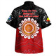 Australia Hawaiian Shirt Aboriginal Inspired Naidoc Half Concept