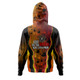 Australia Hoodie Naidoc Hand Rock Art Indigenous Golden Style