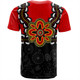 Australia T-Shirt Aboriginal Inspired Symbol Pattern