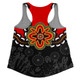 Australia Women Racerback Singlet Aboriginal Inspired Symbol Pattern