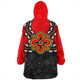 Australia Snug Hoodie Aboriginal Inspired Symbol Pattern