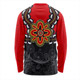 Australia Long Sleeve T-shirt Aboriginal Inspired Symbol Pattern