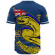 Parramatta Eels Baseball Shirt Custom For Die Hard Fan Australia Flag Scratch Style