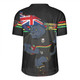 Penrith Panthers Rugby Jersey Custom For Die Hard Fan Australia Flag Scratch Style