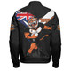 Wests Tigers Bomber Jacket Custom For Die Hard Fan Australia Flag Scratch Style