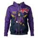 Melbourne Storm Hoodie Custom For Die Hard Fan Australia Flag Scratch Style