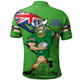 Canberra Raiders Polo Shirt Custom For Die Hard Fan Australia Flag Scratch Style
