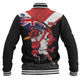 St. George Illawarra Dragons Baseball Jacket Custom For Die Hard Fan Australia Flag Scratch Style