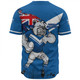 Canterbury-Bankstown Bulldogs Baseball Shirt Custom For Die Hard Fan Australia Flag Scratch Style