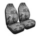 Custom Australia Car Seat Covers Aboriginal Dot Painting Black