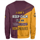 Brisbane Broncos Sweatshirt Custom Team Of Us Die Hard Fan Supporters