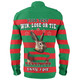 South Sydney Rabbitohs Long Sleeve Shirt Custom Team Of Us Die Hard Fan Supporters Aboriginal Inspired