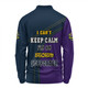 Melbourne Storm Long Sleeve Polo Shirt Custom Team Of Us Die Hard Fan Supporters