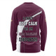 Manly Warringah Sea Eagles Long Sleeve T-shirt Custom Team Of Us Die Hard Fan Supporters