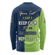 Canberra Raiders Long Sleeve T-shirt Custom Team Of Us Die Hard Fan Supporters