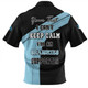 Cronulla-Sutherland Sharks Zip Polo Shirt Custom Team Of Us Die Hard Fan Supporters