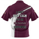 Manly Warringah Sea Eagles Zip Polo Shirt Custom Team Of Us Die Hard Fan Supporters