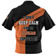 Wests Tigers Zip Polo Shirt Custom Team Of Us Die Hard Fan Supporters