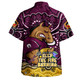 Brisbane Broncos Hawaiian Shirt Aboriginal Inspired Naidoc Week Custom For Die Hard Fan Supporters