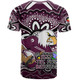 Manly Warringah Sea Eagles T-Shirt Aboriginal Inspired Naidoc Week Custom For Die Hard Fan Supporters