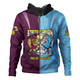 Queensland Maroons Hoodie Custom State Of Origin 2024 Tough Fan Rugby For Life QLD vs NSW