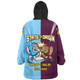 Queensland Maroons Snug Hoodie Custom State Of Origin 2024 Tough Fan Rugby For Life QLD vs NSW