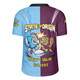 Queensland Maroons Rugby Jersey Custom State Of Origin 2024 Tough Fan Rugby For Life QLD vs NSW