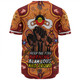 Australia Baseball Shirt Naidoc Week 2024 Aboriginal Inspired And Torres Strait Islander Cultures Keep The Fire Burning!