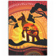 Australia Area Rug Aboriginal Painting Depicting Nature's Beauty