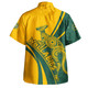 Australia Hawaiian Shirt Wallabies Squad Aboriginal Pattern Inspired