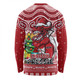 St. George Illawarra Dragons Long Sleeve T-shirt Aussie Ugly Christmas For Die Hard Fan Supporters