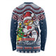 Sydney Roosters Long Sleeve T-shirt Aussie Ugly Christmas For Die Hard Fan Supporters