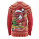 Redcliffe Dolphins Long Sleeve T-shirt Aussie Ugly Christmas For Die Hard Fan Supporters